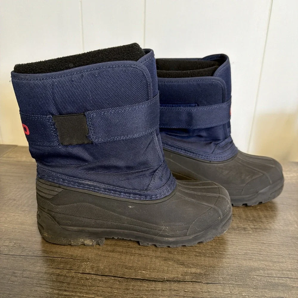 Kids Polo Ralph Lauren‎ Size 3 Everlee Fleece Lined Winter Boots